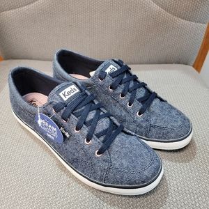 NWT Keds Brushed Denim Shoes
